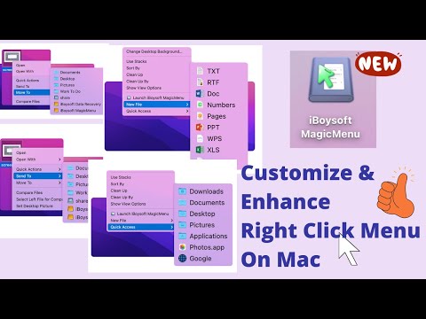 improve Mac right click menu