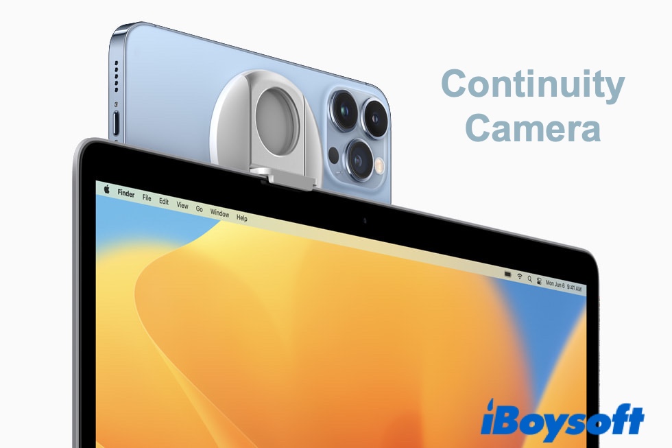 Le Continuity Camera dans macOS Ventura