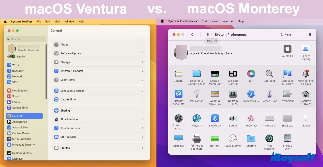 macOS 13 Venturaで改名とリデザインされたシステム設定