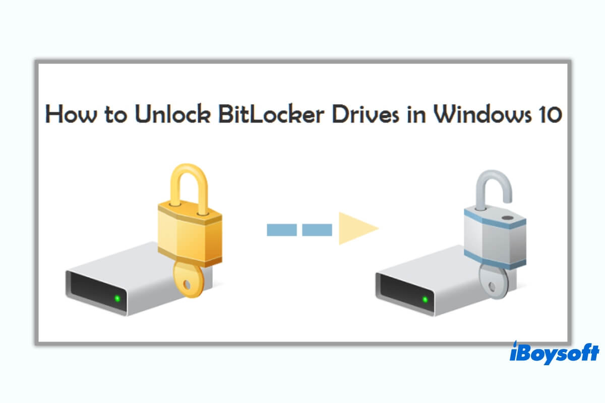 パスワードや回復キーなしでBitLockerを解除する方法
